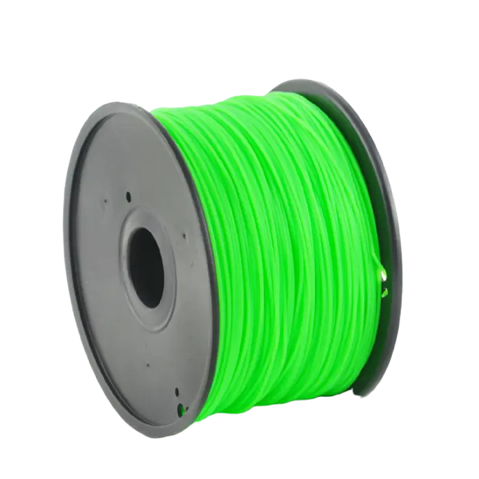 Filament pentru imprimantă 3D Gembird 3DP-PLA3-01-G, PLA, Verde, 3.0 mm, 1 kg - photo