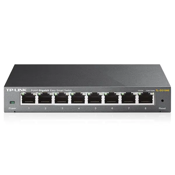 Switch de rețea TP-LINK TL-SG108E, 8x 10/100/1000 Mbps - photo