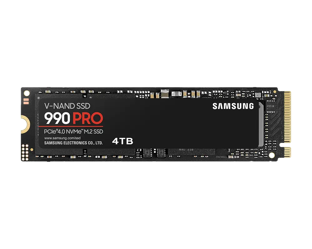 Накопитель SSD Samsung 990 PRO, 4000Гб, MZ-V9P4T0BW - photo