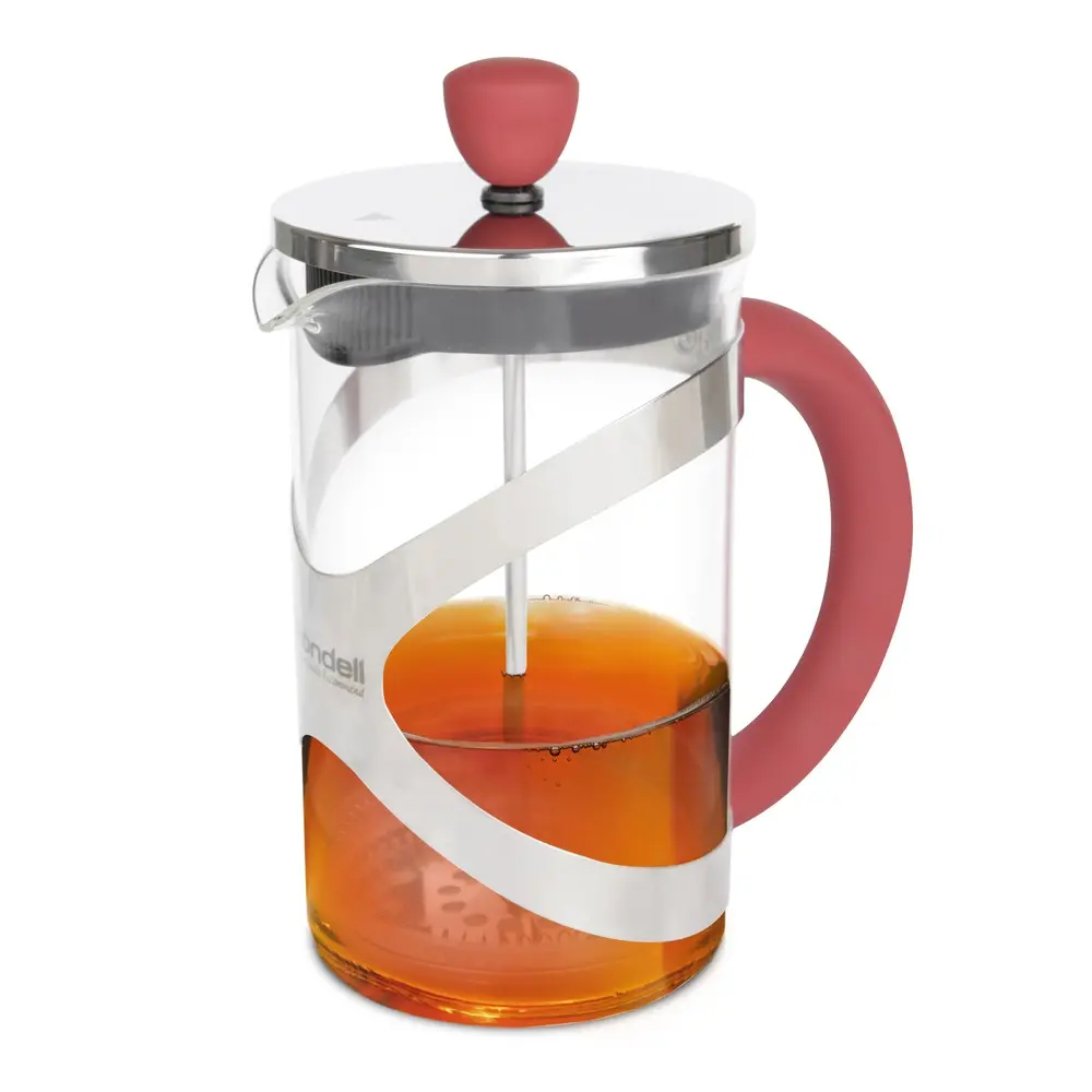 Cafetiera French Press Rondell RDS-935, 0,6L, Roșu - photo
