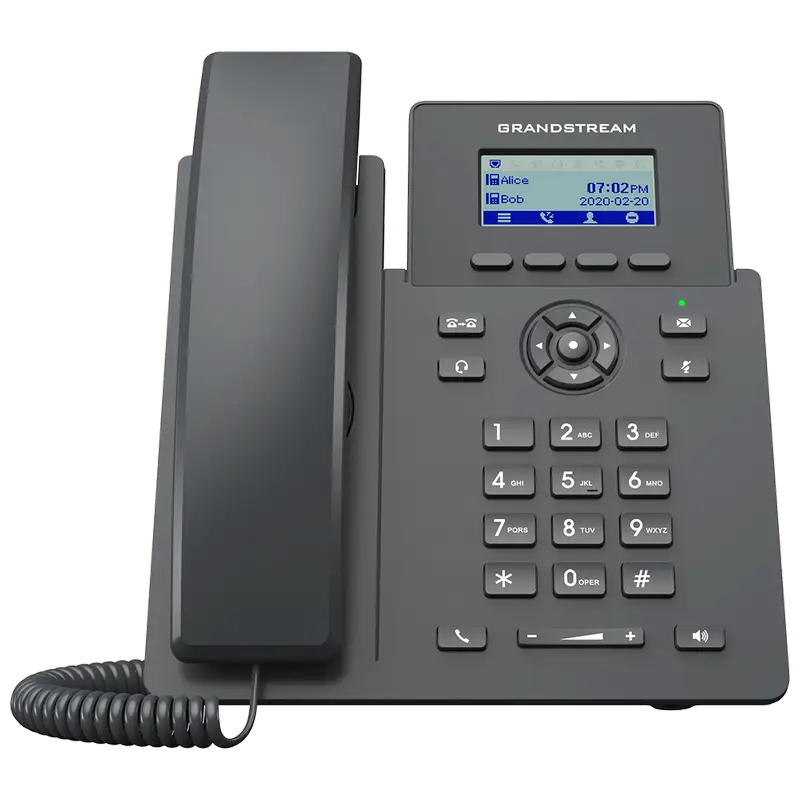 Telefon IP Grandstream GRP2601P, Negru - photo