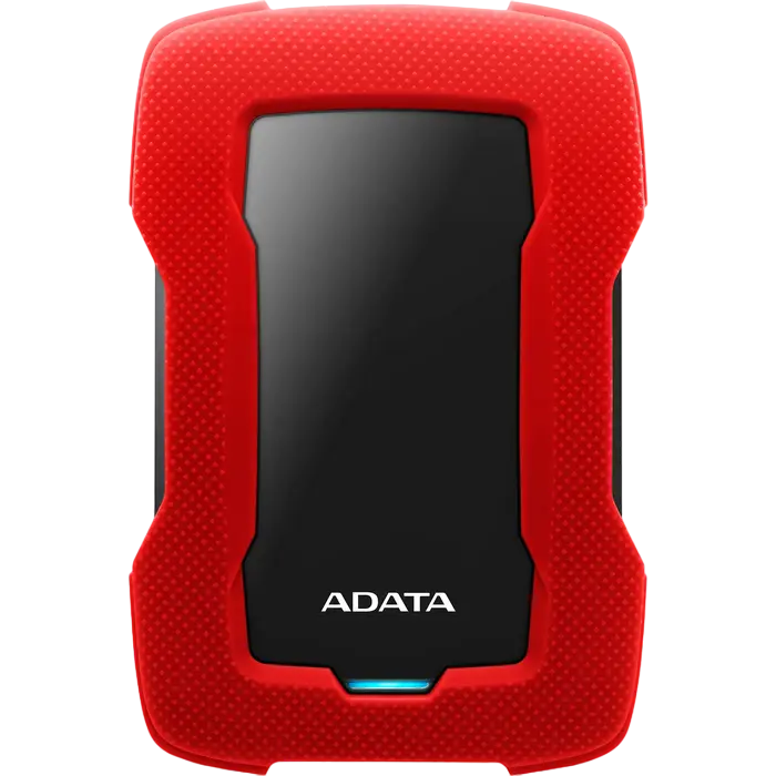 Внешний портативный жесткий диск ADATA HD330, 1 ТБ, Красный (AHD330-1TU31-CRD) - photo