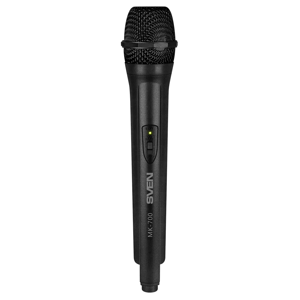 Microfon Karaoke SVEN MK-700, Fără fir, Negru - photo