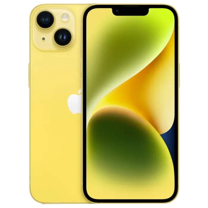 Смартфон Apple iPhone 14, 6Гб/128Гб, Yellow - photo