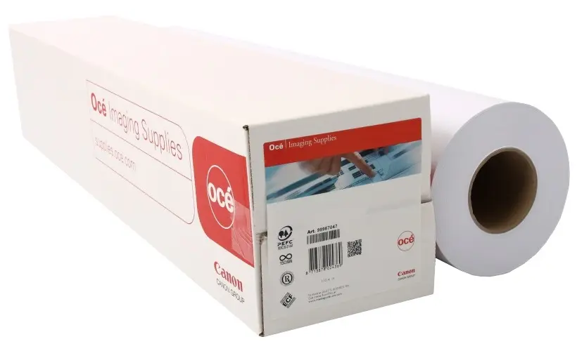 LFM090 Oce Top Color Paper 90 g, 594 mm, 175 m, Roll  - photo