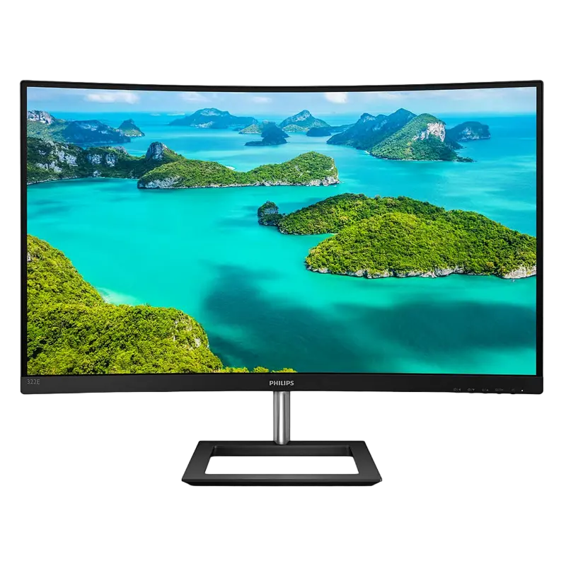 31,5" Monitor PHILIPS 325E1C, MVA 2560x1440 WQHD, Negru - photo