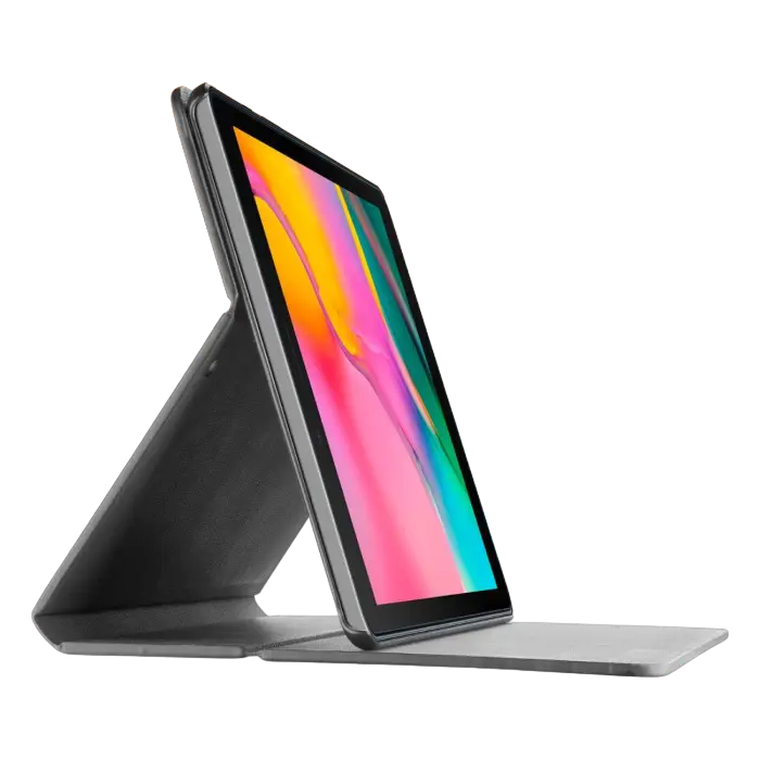Husă pentru tabletă Cellularline Folio - Galaxy Tab A 8.0 (2019), Piele artificială, Negru - photo