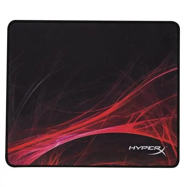 Mouse Pad pentru jocuri HyperX FURY S Pro Speed Edition, Medium, Negru/Roșu