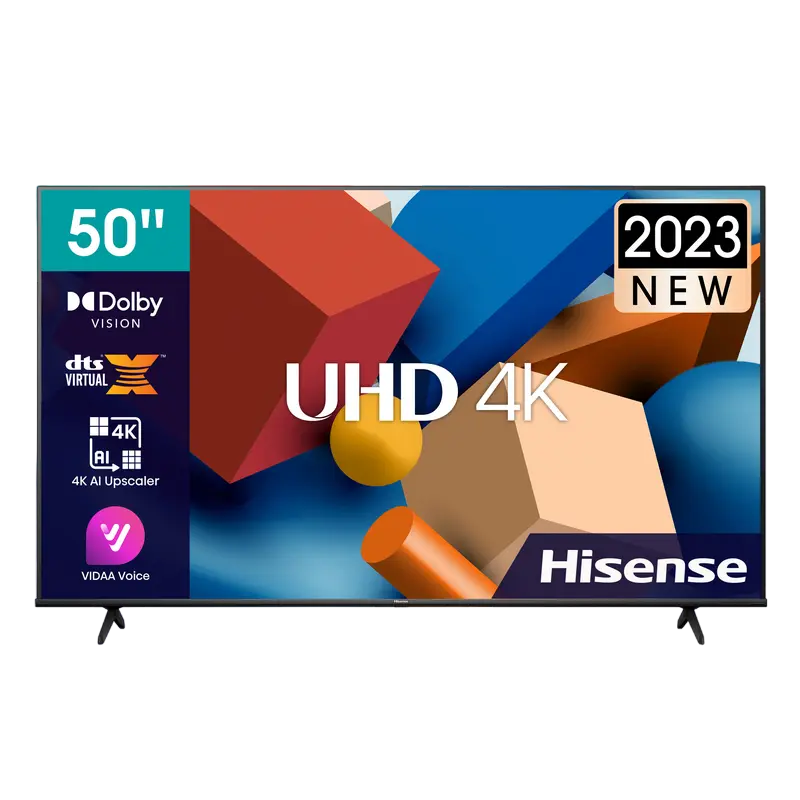 50" LED SMART TV Hisense 50A6K, 3840x2160 4K UHD, VIDAA U6.0, Negru - photo