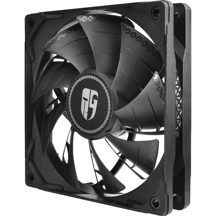 Ventilator PC Deepcool TF120S Black, 120 mm - photo