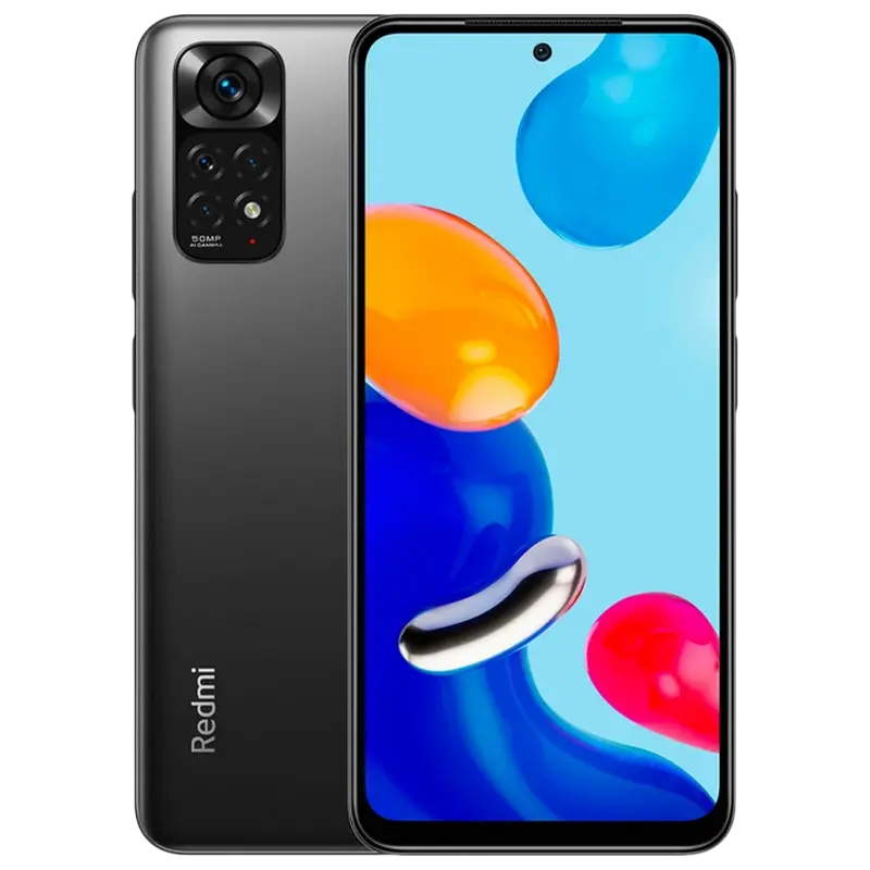 Смартфон Xiaomi Redmi Note 11, 4Гб/128Гб, Серый - photo