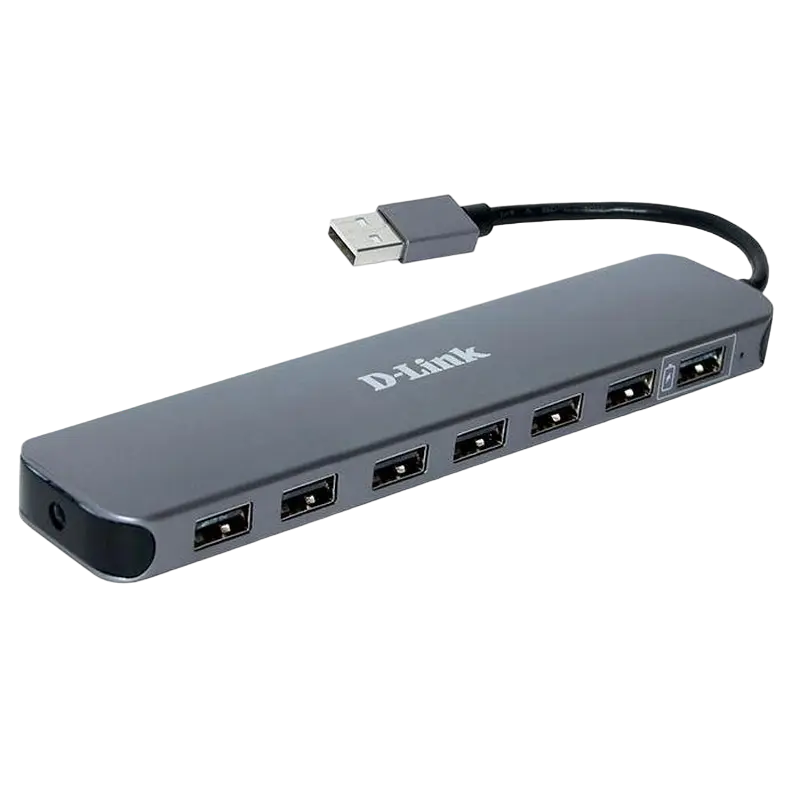 USB-концентратор D-Link DUB-1370/B2A, Серый - photo