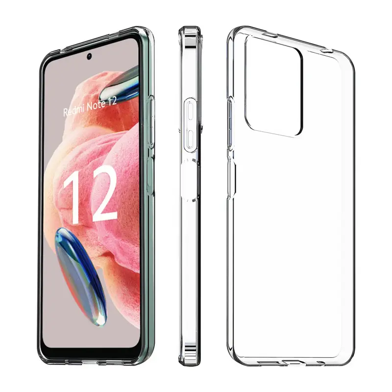 Husă Xcover Xiaomi RedMi Note 12 - TPU Ultra-thin, Transparent - photo