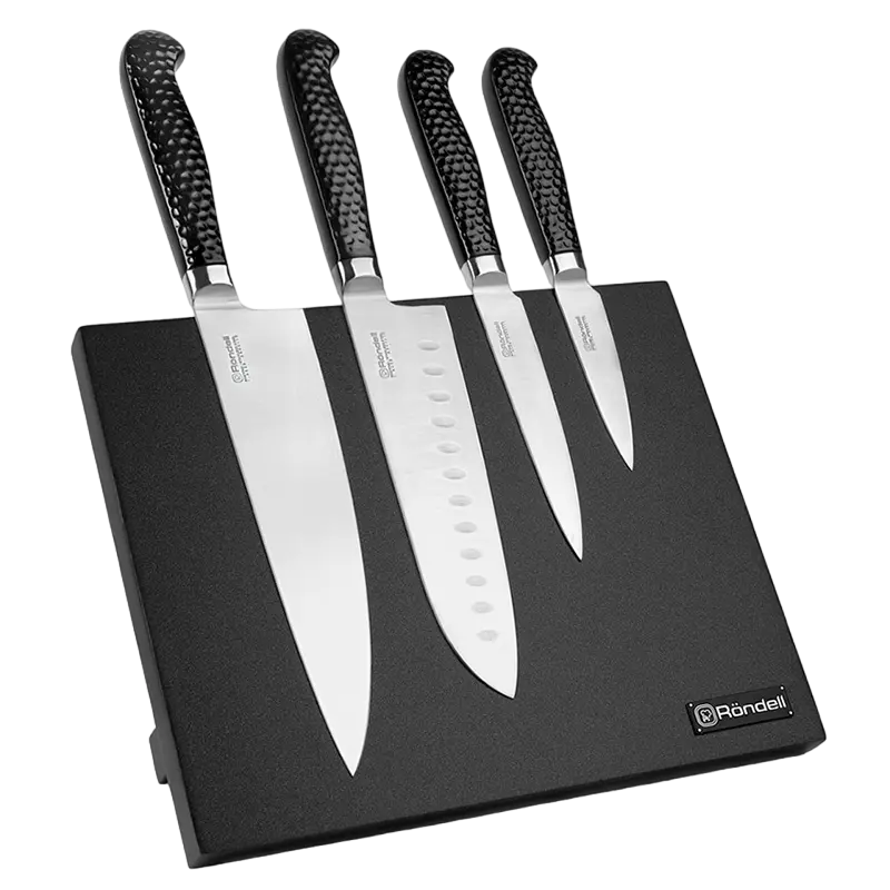 Набор ножей Rondell RainDrops, Чёрный - photo