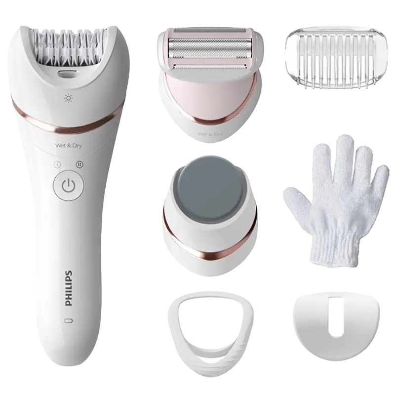 Epilator PHILIPS BRE730/10, Alb Roz - photo