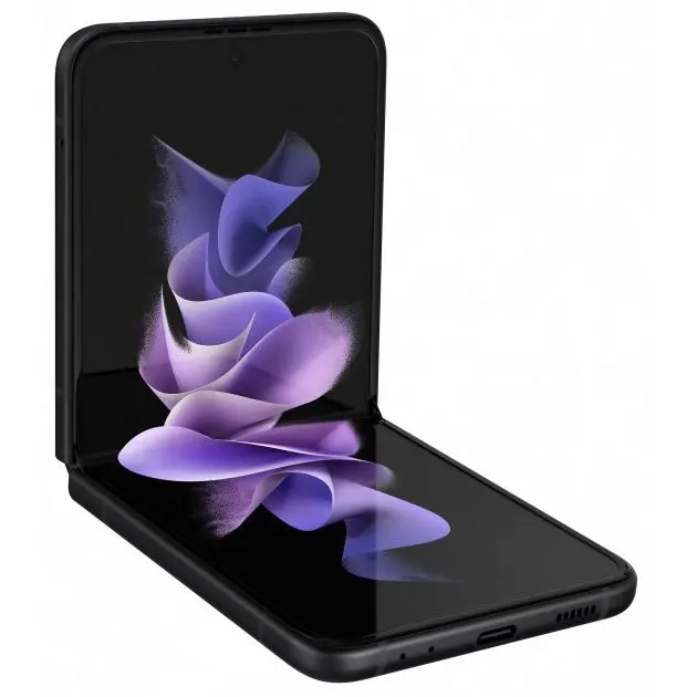 Smartphone Samsung Galaxy Flip3, 8GB/256GB, Phantom Black - photo