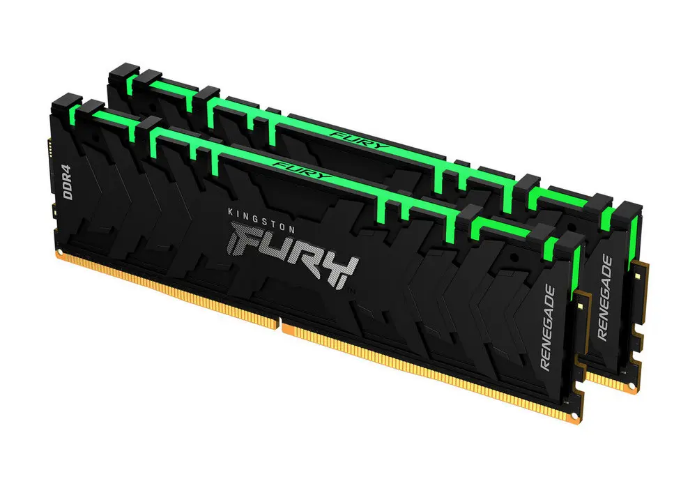 Memorie RAM Kingston FURY Renegade RGB, DDR4 SDRAM, 3600 MHz, 64GB, KF436C18RBAK2/64 - photo