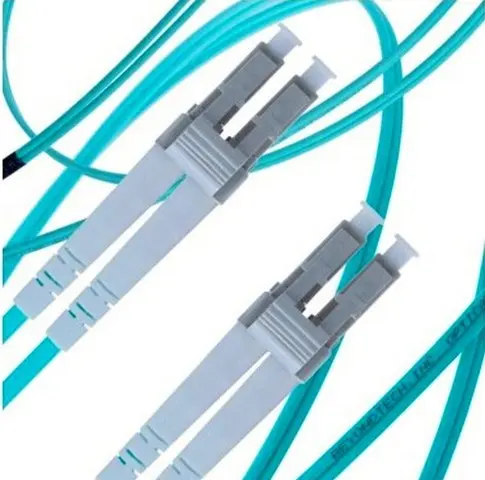 Fiber optic patch cords, Multimode OM4, LC-LC Duplex, 2M - photo