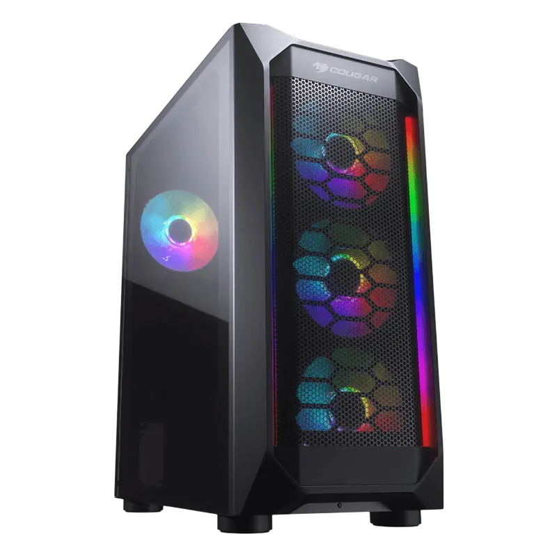 Carcasă PC Cougar MX410, Midi-Tower, ATX, Negru - photo