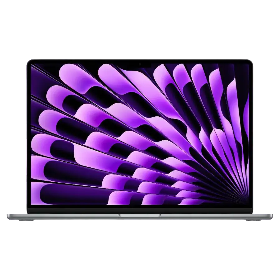 Ноутбук 15,3" Apple MacBook Air A2941, Космический серый, M2 with 8-core CPU and 10-core GPU, 8Гб/256Гб, macOS Ventura - photo