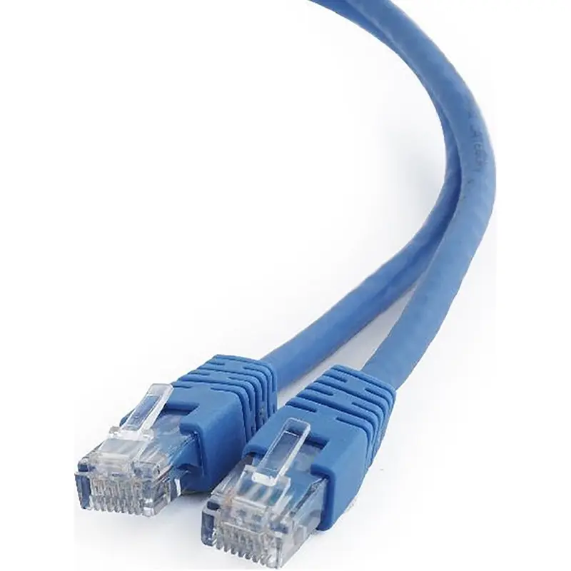 Patch cord Cablexpert PP6U-0.5M/B, Cat6 UTP, 0,5m, Albastru - photo