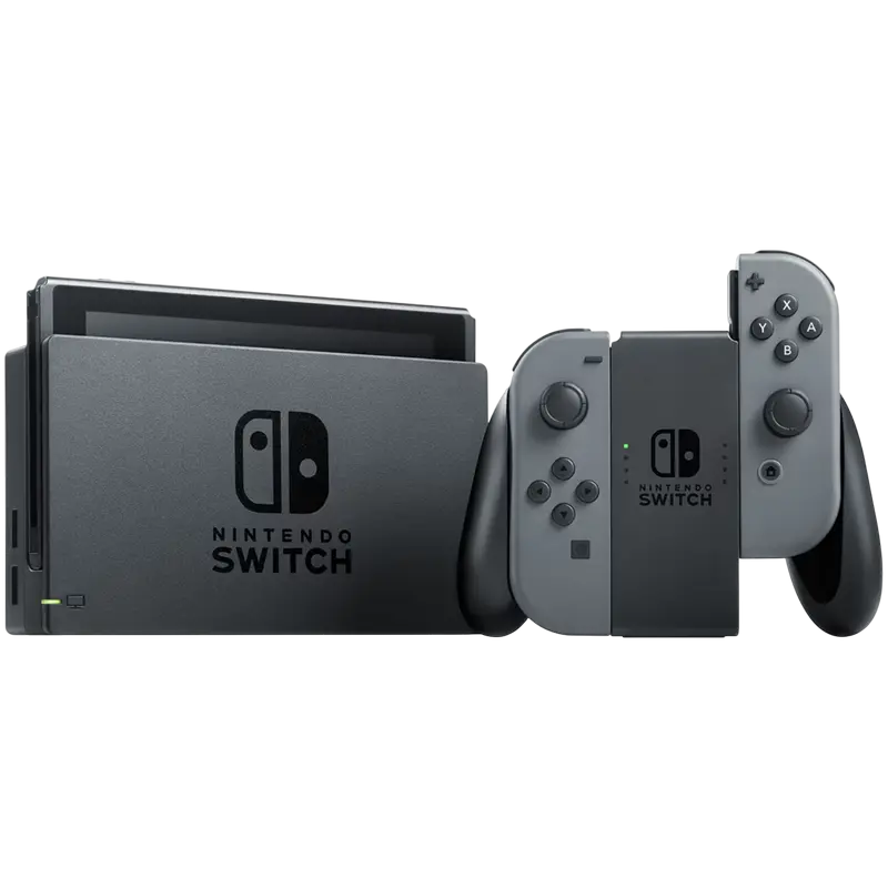 Consolă portabilă pentru jocuri Nintendo Switch, Gri,  - photo