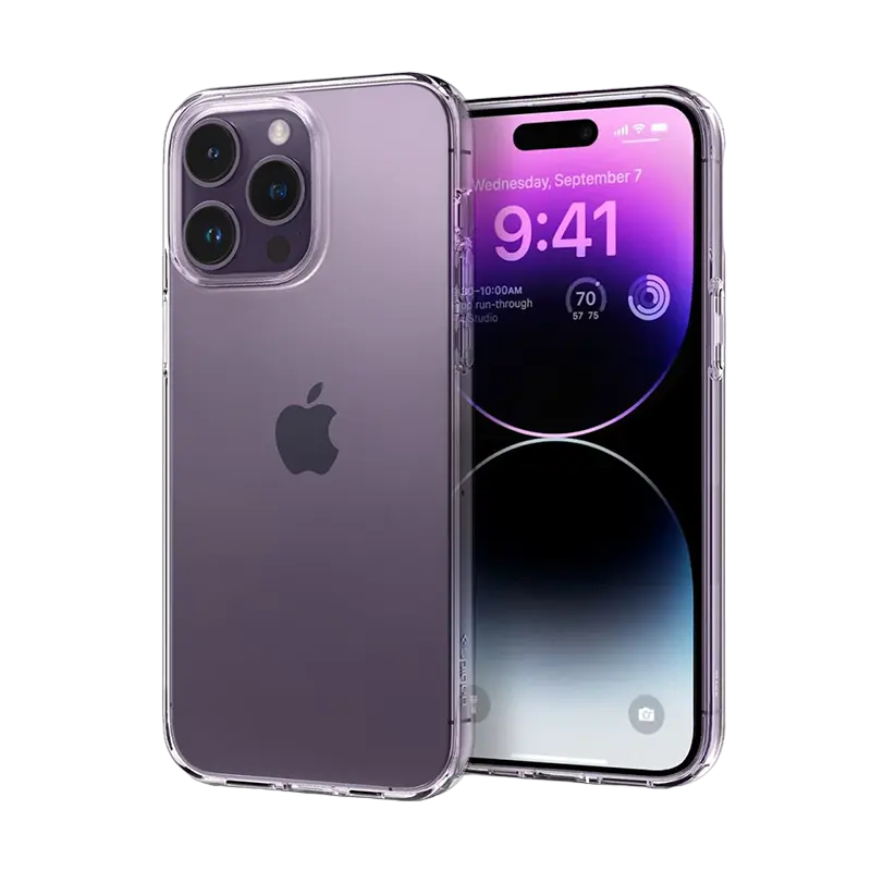 Husă Spigen iPhone 14 Pro, Liquid Crystal, Transparent - photo