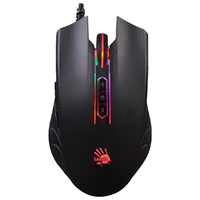 Gaming Mouse Bloody Q81 Curve, Negru - photo