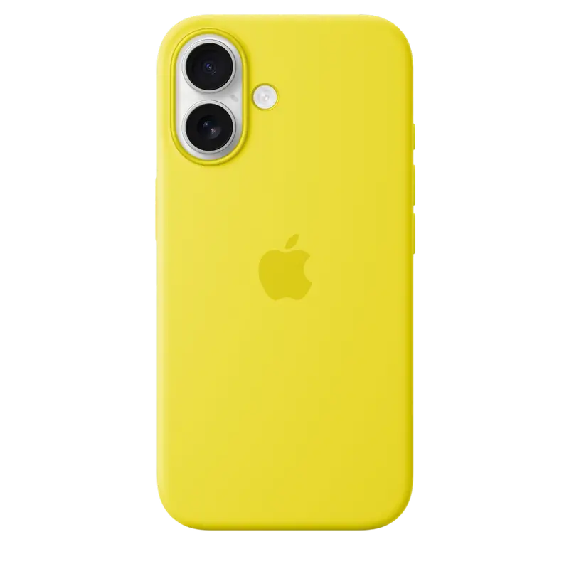 Чехол Apple iPhone16 Silicone Case with MagSafe, Star Fruit - photo