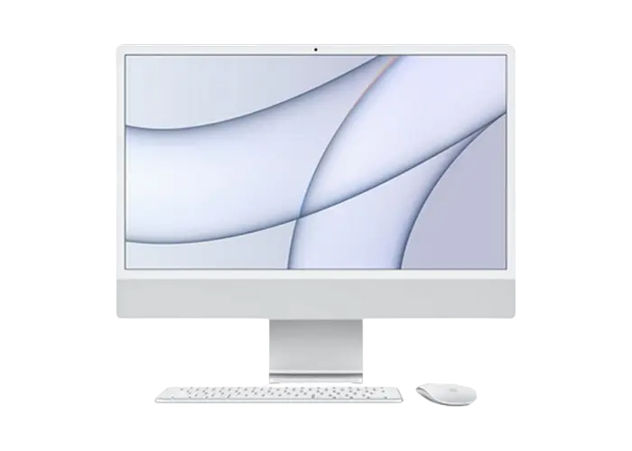 Моноблок Apple iMac A2438, M1 with 8-core CPU and 8-core GPU, 16ГБ/1024Гб, macOS Big Sur, Серебристый - photo