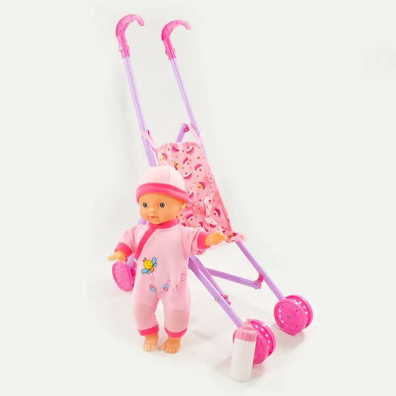 Baella Baby - Doll with a stroller - photo