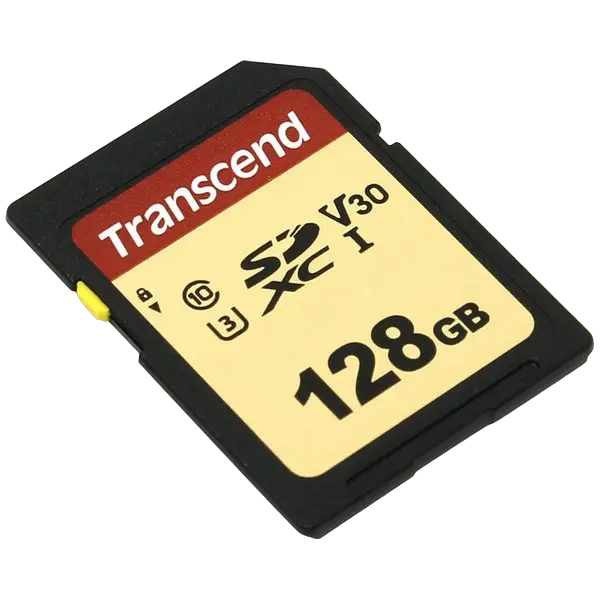 Card de Memorie Transcend SDXC Class 10, 128GB (TS128GSDC500S) - photo