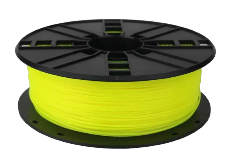 Filament pentru imprimantă 3D Gembird 3DP-ABS1.75-02-Y, ABS, Galben , 1.75 mm, 0,6kg - photo
