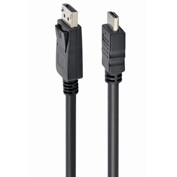Cablu Video Cablexpert CC-DP-HDMI-10M, DisplayPort (M) - HDMI (M), 10m, Negru - photo