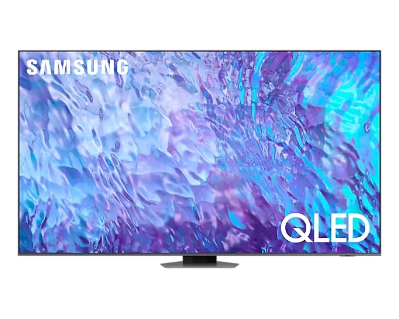 98" QLED SMART TV Samsung QE98Q80CAUXUA, 3840x2160 4K UHD, Tizen, Negru - photo