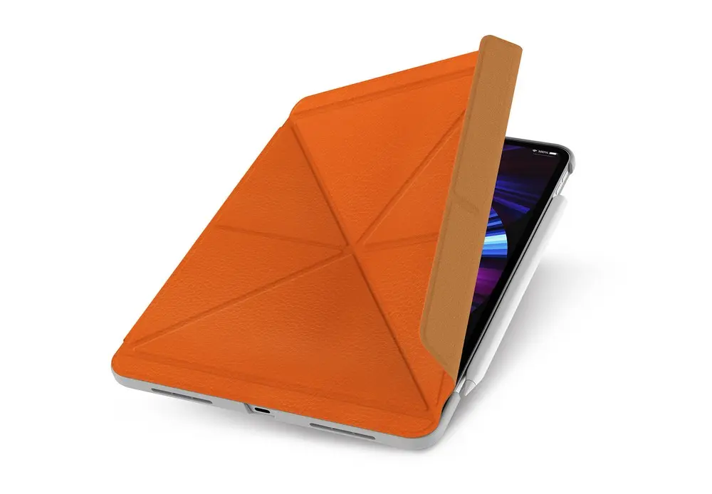 Husă pentru tabletă Moshi VersaCover for iPad Pro 3rd/1st gen, 11", Microfibră, Portocaliu - photo