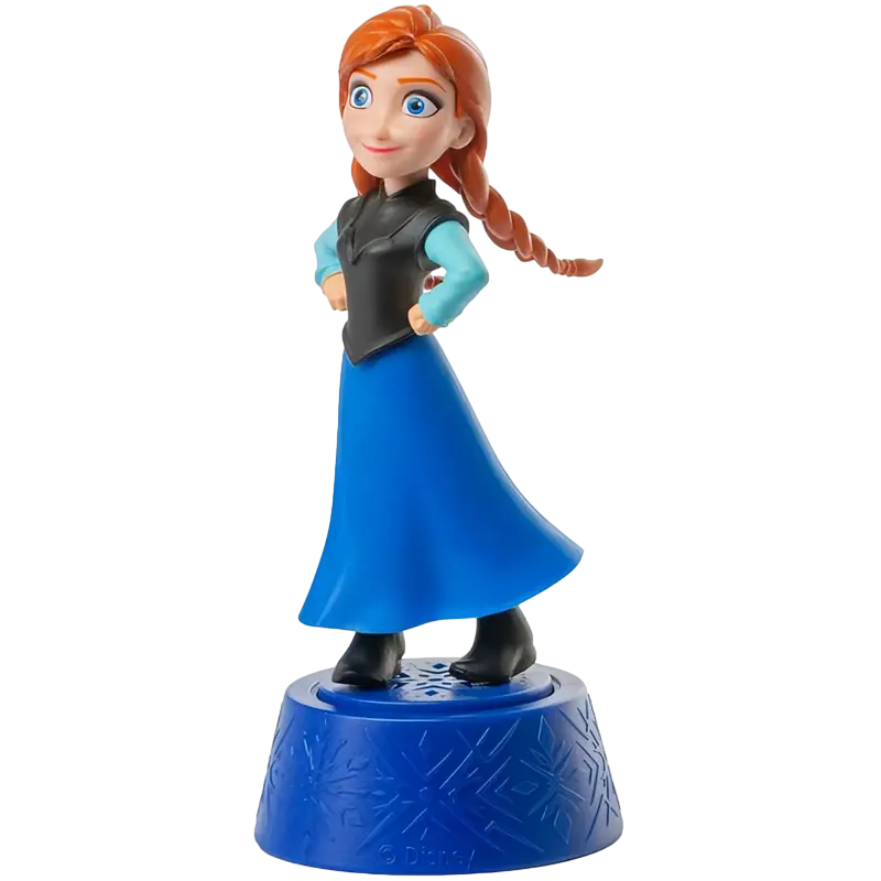 Интерактивная игрушка Yandex Anna from Frozen, Синий - photo