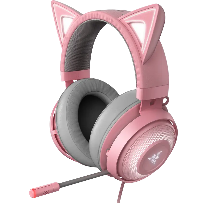 Игровая Гарнитура RAZER Kraken Kitty, USB, Розовый - photo