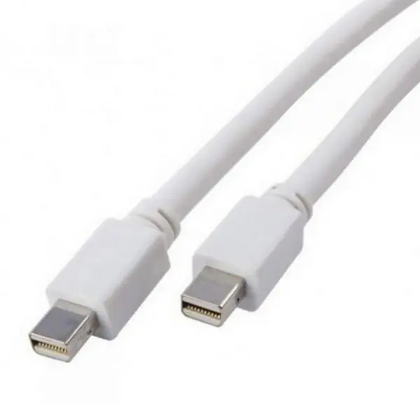 Cablu Video APC Electronic AP531037, MiniDP (M) - miniDP (M), 0,45m, Alb - photo