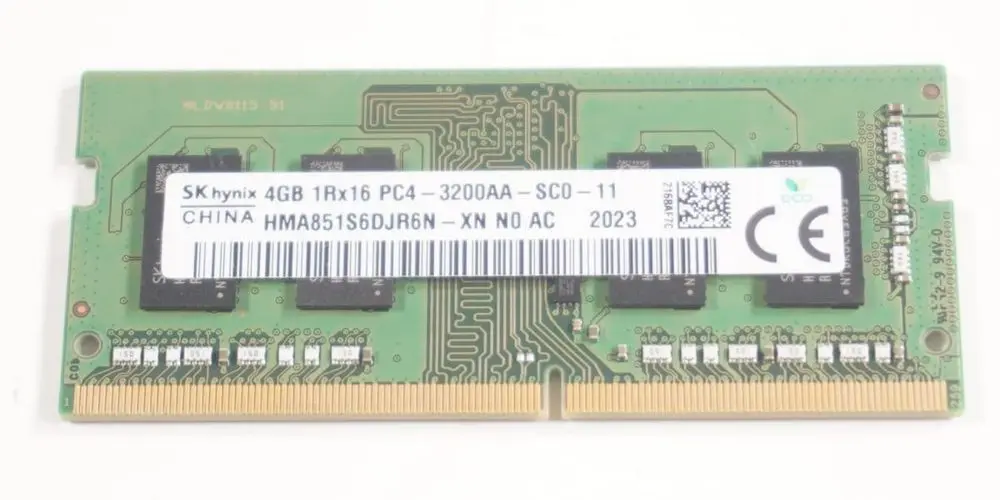 Оперативная память Hynix HMA851S6DJR6N-XNN0, DDR4 SDRAM, 3200 МГц, 4Гб, Hynix 4GB DDR4 3200 1.2V - photo