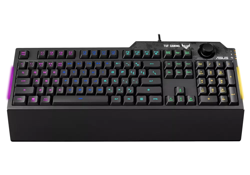 Клавиатура ASUS TUF Gaming K1, Проводное, Чёрный - photo