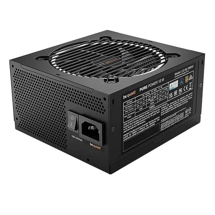 Блок питания для компьютеров be quiet! PURE POWER 12 M, 650Вт, ATX, Полностью модульный - photo