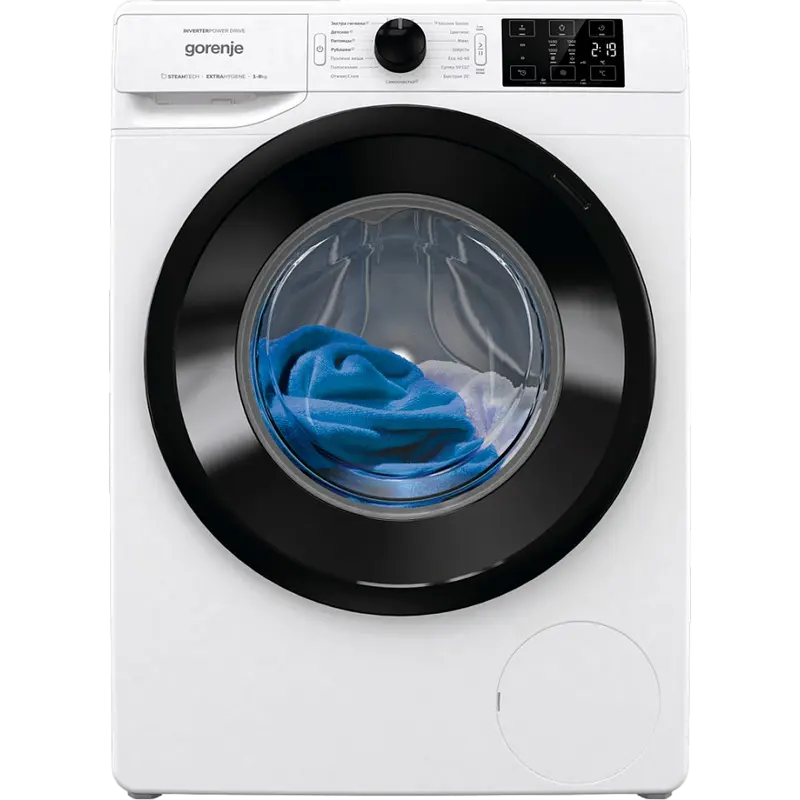 Mașină de spălat Gorenje WNEI94BS, 9kg, Alb - photo