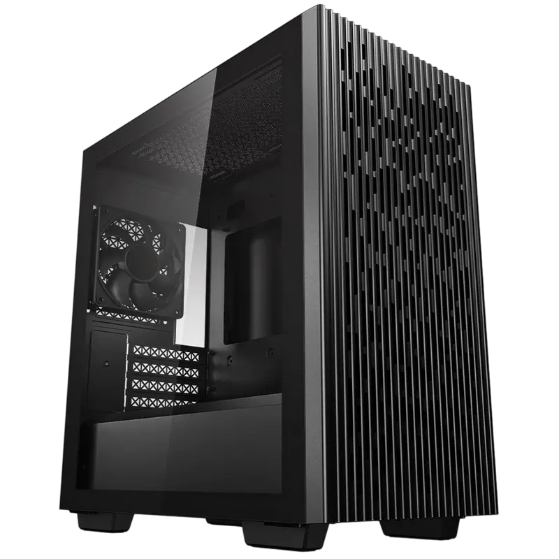 Компьютерный корпус Deepcool MATREXX 40, Micro-ATX, Без блока питания, Чёрный - photo