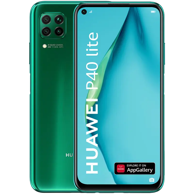 Смартфон Huawei P40 Lite, 6Гб/128Гб, Crush Green - photo