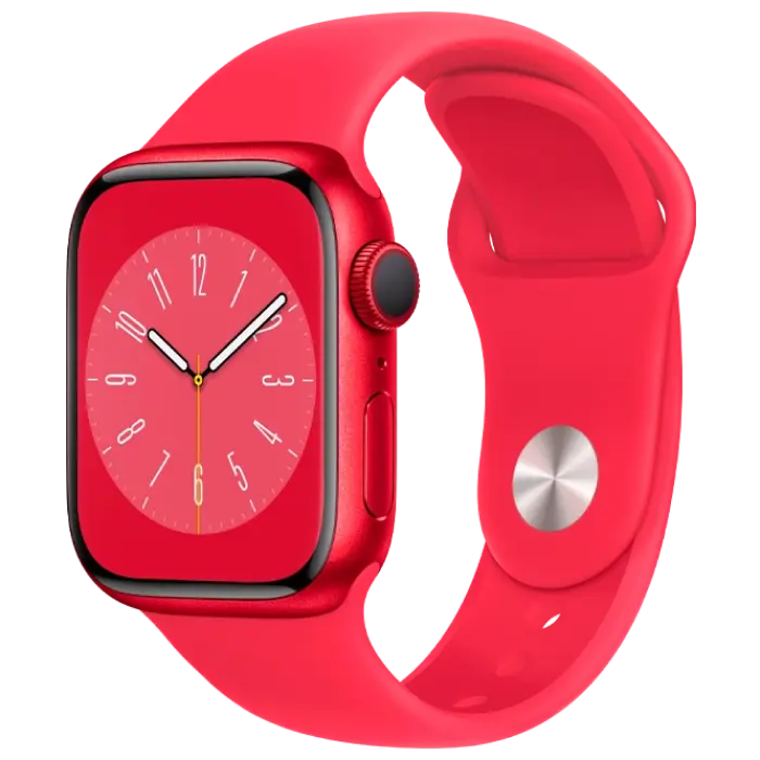 Ceas inteligent Apple Watch Series 8 GPS, 45mm, Roșu - photo