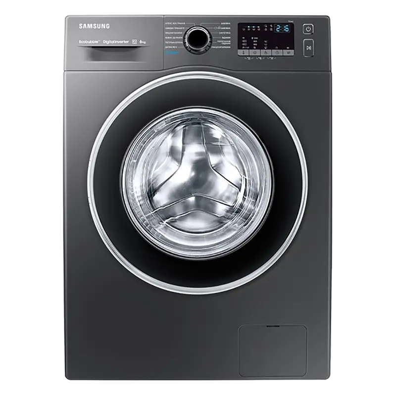 Mașină de spălat Samsung WW62J42E0HX/CE, 6kg, Oțel inoxidabil - photo