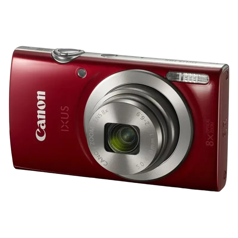Aparat Foto Compact Canon IXUX 185, Roșu - photo