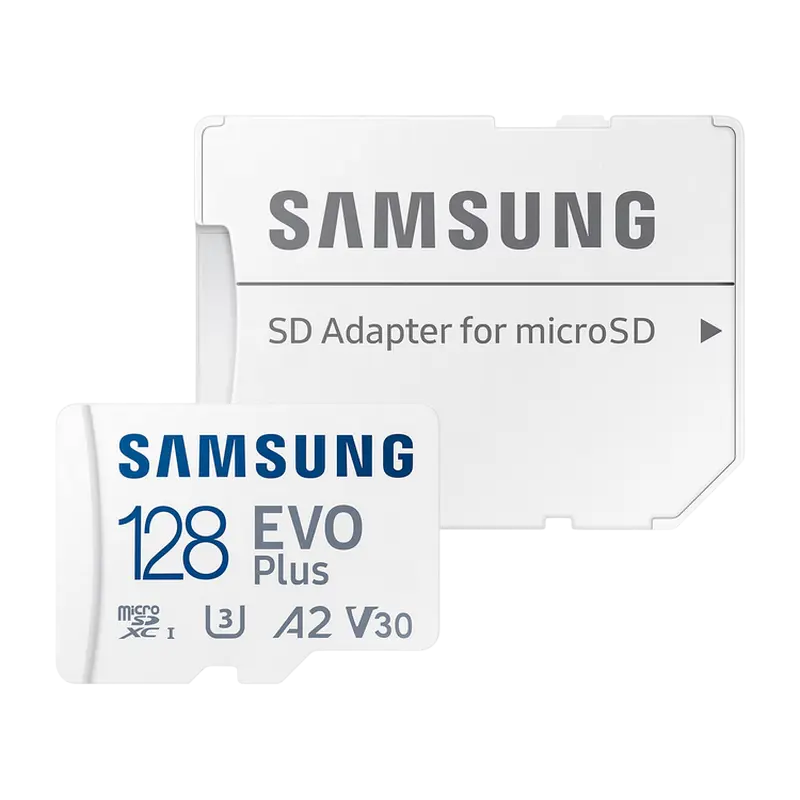 Карта памяти Samsung EVO Plus MicroSDXC, 128Гб (MB-MC128SA/EU) - photo