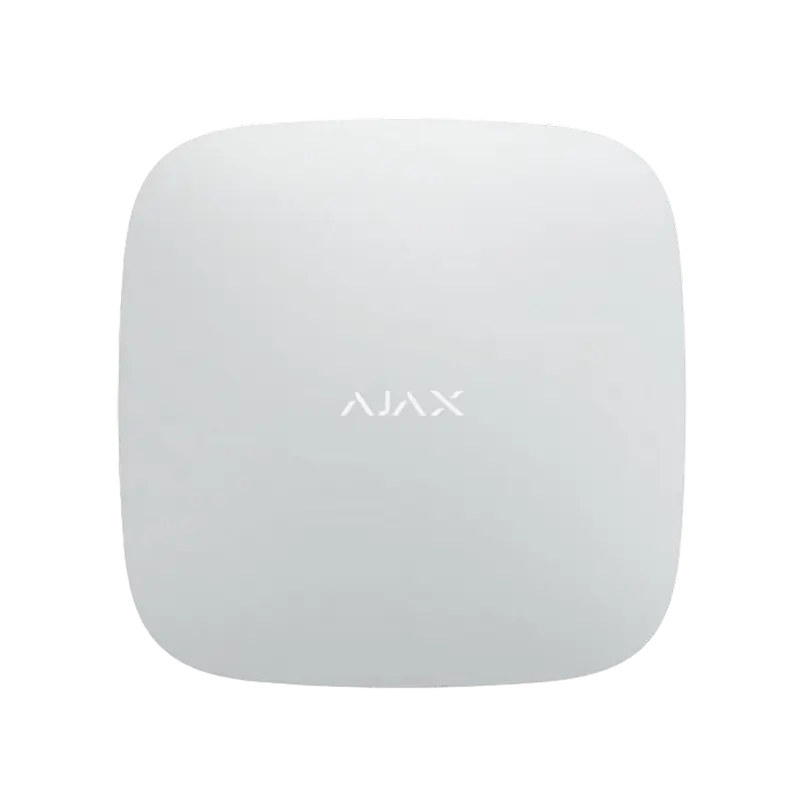 Panou inteligent de control al alarmei Ajax Hub 2 Plus, Alb - photo